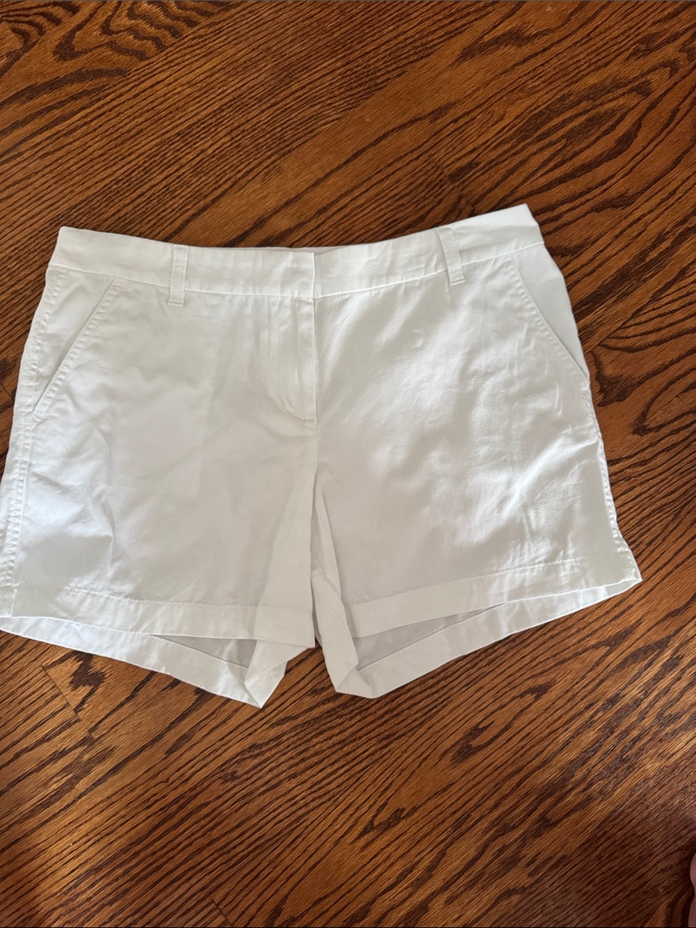 J. Crew White Women's Chino Bermuda Shorts